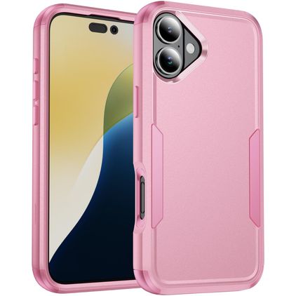 Mobigear Ultra Tough Coque iPhone 17 Coque arrière Rigide Anti-Chocs - Rose
