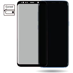 Mobilize Premium Samsung Galaxy S8 Plus Verre trempé Protection d'écran - Noir