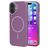 Mobiparts Slim Line Coque iPhone 17 MagSafe Coque arrière Rigide - Imperial Purple