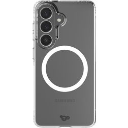 Tech21 EvoLite Coque Transparente Samsung Galaxy S26 MagSafe Coque arrière en TPU Souple Anti-Chocs - Transparent