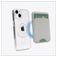 Valenta Card Wallet Stand - Porte Cartes en - 3 Cartes - Compatible MagSafe - Creme