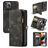 Caseme 008 Housse iPhone 13 Pro Max Etui avec Coque Détachable Porte-Monnaie - Noir