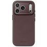 Decoded Coque iPhone 18 Pro Max MagSafe Coque arrière en Cuir Véritable Anti-Chocs - Chocolat Brown