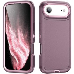 Mobigear Rugged iPhone Air Plastique rigide Coque arrière Antichoc - Violet