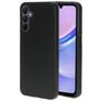 Mobiparts Classic Coque Samsung Galaxy A15 Coque arrière en TPU Souple - Matt Black