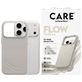 CARE by PanzerGlass Feature FLOW Coque iPhone 17 Pro MagSafe Coque arrière en Silicone Anti-Chocs - Vanilla