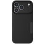 Nudient Thin Coque iPhone 17 Pro Coque arrière Rigide - Ink Black