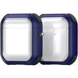 Mobigear Shockproof Coque Apple AirPods 1 Coque Rigide - Dark Blue