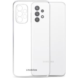 Mobilize Gelly Coque Transparente Samsung Galaxy A32 5G Coque arrière en TPU Souple - Transparent