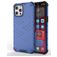 Mobigear Honeycomb Coque iPhone 13 Pro Coque arrière Rigide Anti-Chocs - Bleu