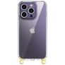Mobigear Bungy Coque iPhone 15 Pro Coque arrière Rigide - Or