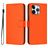 Mobigear Urban Wallet Housse iPhone 16 Pro Max Etui Porte-Monnaie - Orange