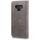 Mobigear Snap Button Housse Samsung Galaxy Note 9 Etui avec Coque Détachable Porte-Monnaie - Noir