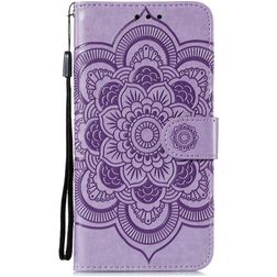 Mobigear Mandala Housse Google Pixel 4a 5G Etui Porte-Monnaie - Violet