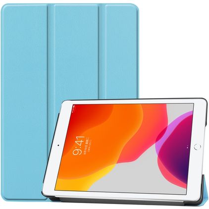 Mobigear Tri-Fold Coque iPad 9 (2021) Etui - Bleu