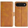 Mobigear Slim Magnet Housse iPhone Air Etui Porte-Monnaie - Cognac