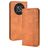 Mobigear Sensation Housse HONOR Magic 4 Lite Etui Porte-Monnaie - Marron