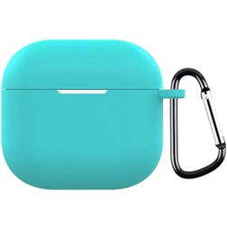 Mobigear Colors Coque Apple AirPods 4 Coque en Silicone Souple - Vert