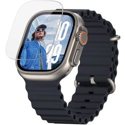 PanzerGlass Ultra Wide Fit Apple Watch Ultra - 49 mm Verre trempé Protection d'écran - Compatible coque