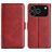 Mobigear Slim Magnet Housse iPhone 17 Pro Max Etui Porte-Monnaie - Rouge