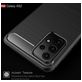 Mobigear Brushed Slim Coque Samsung Galaxy A52s 5G Coque arrière en TPU Souple - Noir