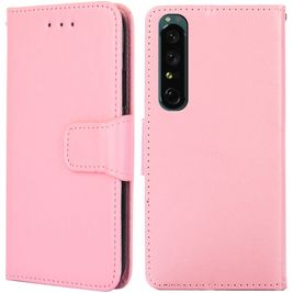 Mobigear Wallet Housse Sony Xperia 1 IV Etui Porte-Monnaie - Rose