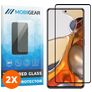 Mobigear Premium Xiaomi 11T Pro Verre trempé Protection d'écran - Compatible Coque - Noir (Lot de 2)