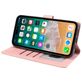 Mobigear Wallet Housse iPhone 14 Pro Etui Porte-Monnaie - Rose doré