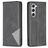 Mobigear Rhombus Slim Housse Samsung Galaxy S23 Etui - Noir