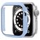 Mobigear Colors Coque Apple Watch - 45 mm Coque Rigide - Bleu