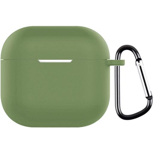 Mobigear Colors Coque Apple AirPods 4 Coque en Silicone Souple - Vert