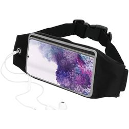 Mobiparts Comfort Fit Belt Brassard Téléphone Samsung Galaxy S20 Ceinture Coque de Sport en Neoprène - Noir