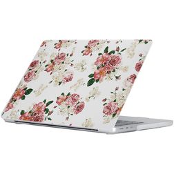 Mobigear Design MacBook Air 15 Pouces (2023-2025) Coque - Flowers - Model A2941 / A3114 / A3241