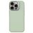 Decoded Stacks Coque iPhone 16 Pro MagSafe Coque arrière en Silicone - Mist Green
