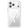 Valenta Trend Coque Transparente iPhone 17 Pro Max MagSafe Coque arrière Rigide - Transparent