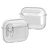 Mobigear Crystal Clip Coque Apple AirPods 4 Coque Rigide - Transparent