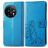 Mobigear Clover Housse OnePlus 11 Etui Porte-Monnaie - Bleu