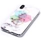 Mobigear Marble Coque iPhone XR Coque arrière en TPU Souple - Hexagon