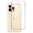 Mobiparts Classic Coque Transparente iPhone 14 Pro Max Coque arrière en TPU Souple - Transparent