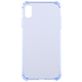 Mobigear Cushion Coque iPhone XR Coque arrière en TPU Souple Anti-Chocs - Transparent / Bleu