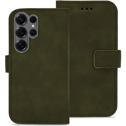 My Style Flex Wallet Housse Samsung Galaxy S25 Ultra Etui Porte-Monnaie - Forest Green