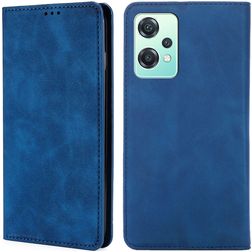 Mobigear Retro Slim Housse OnePlus Nord CE 2 Lite 5G Etui Porte-Monnaie - Bleu