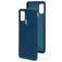 Mobiparts Coque Samsung Galaxy A21s Coque arrière en Silicone - Blueberry Blue