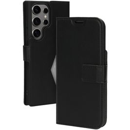 Mobiparts Classic Wallet Housse Samsung Galaxy S24 Ultra Etui Porte-Monnaie - Noir