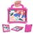Mobigear Football Coque iPad Air 11 Pouces (2025) Coque arrière en EVA + Bandoulière + Support Amovible - Magenta