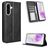 Mobigear Sensation Housse Samsung Galaxy A56 Etui Porte-Monnaie - Noir