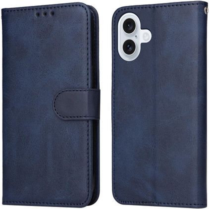 Mobigear Wallet Housse iPhone 17 Etui Porte-Monnaie - Bleu