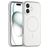 Mobigear Shockproof Coque iPhone 16 MagSafe Coque arrière en TPU Souple - Blanc