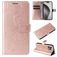Mobigear Butterfly Housse iPhone 16 Pro Max Etui Porte-Monnaie - Rose doré