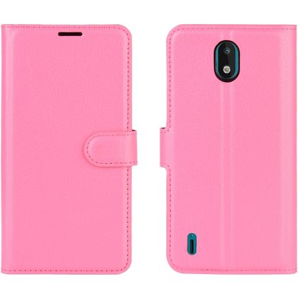 Mobigear Classic Housse Nokia 1.3 Etui Porte-Monnaie - Magenta